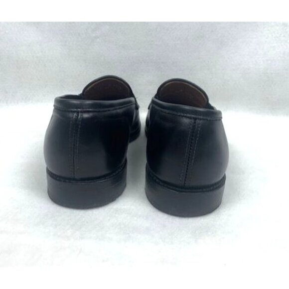 Allen Edmonds Men's Lake Forest Black Leather Penny Loafers Dress Shoes Size 11 - Picture 5 of 10